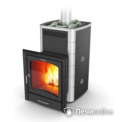 Дровяная банная печь TMF  Калина II Inox БСЭ ТО антрацит НВ ПРА в Белгороде